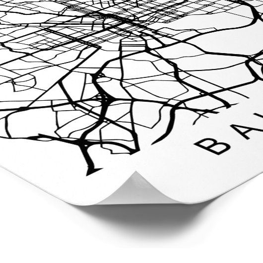 Baltimore Poster (Ecke)
