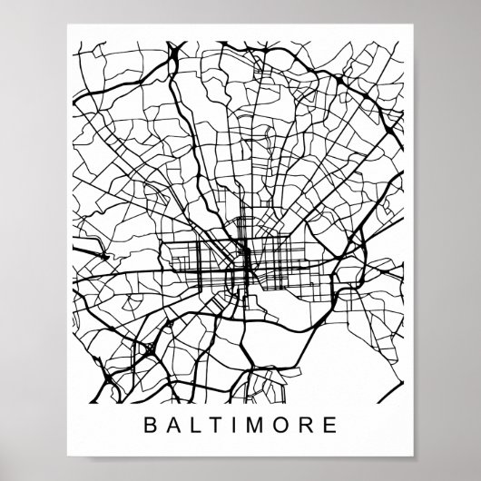 Baltimore Poster (Vorne)