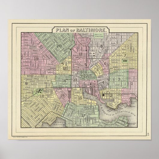 Baltimore Poster (Vorne)