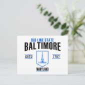 Baltimore Postkarte (Stehend Vorderseite)