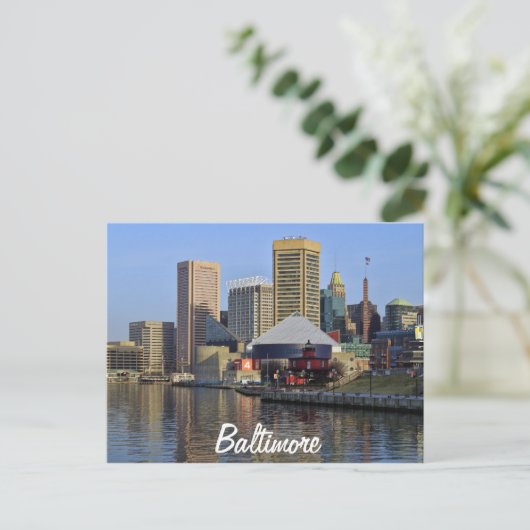 Baltimore Postkarte (Stehend Vorderseite)