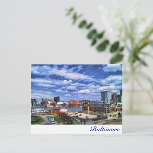 Baltimore Postkarte (Stehend Vorderseite)