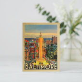Baltimore-Postkarte Postkarte (Stehend Vorderseite)