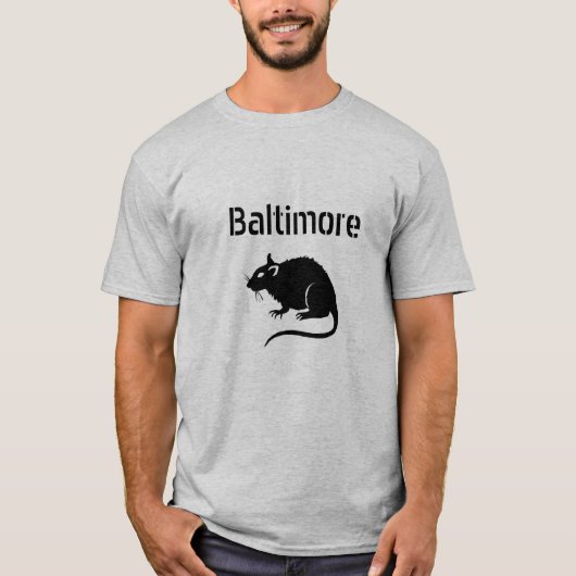 Baltimore-RATTE --- ABKOMMEN mit ihm! T-Shirt (Vorderseite)