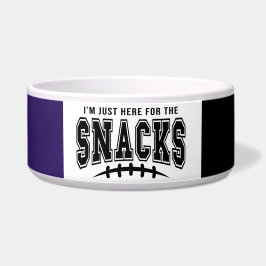 Baltimore Ravens Fußball hier für Snacks Haustier Napf
