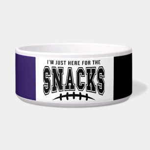 Baltimore Ravens Fußball hier für Snacks Haustier Napf