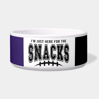 Baltimore Ravens Fußball hier für Snacks Haustier Napf