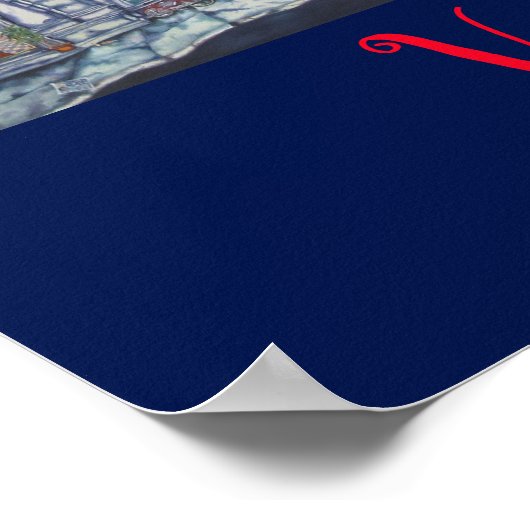 Baltimore Remembered Poster (Ecke)