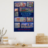 Baltimore Remembered Poster (Küche)