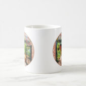 Baltimore - Restaurant-Innenhof Fells Point Kaffeetasse (Mittel)