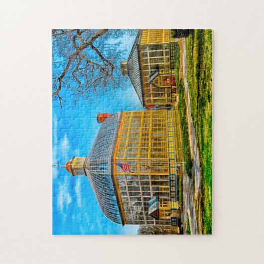 Baltimore Rollins Conservatory Maryland. Puzzle (Vertikal)