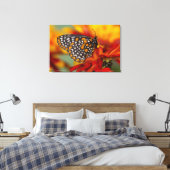 Baltimore-Schmetterling Leinwanddruck (Insitu (Schlafzimmer))