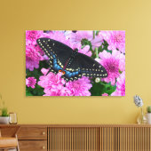Baltimore Schmetterling Leinwanddruck (Insitu (Wohnzimmer))