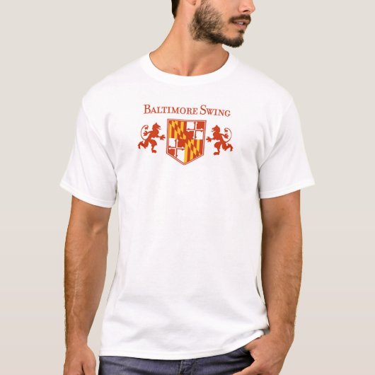Baltimore-Schwingen-Wappen T-Shirt (Vorderseite)