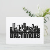Baltimore Skyline (Stehend Vorderseite)