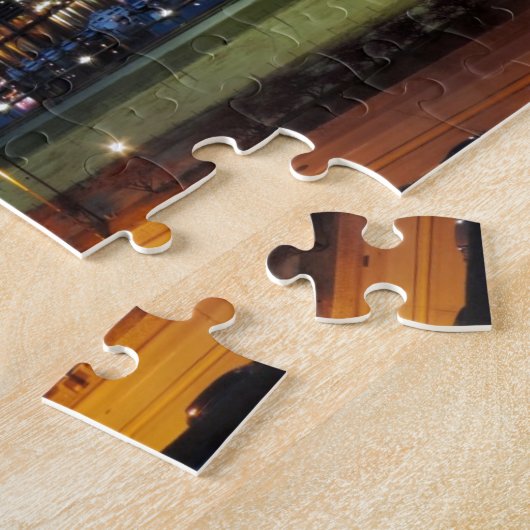 Baltimore-Skyline an der Dämmerung Puzzle (Seite)