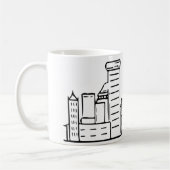 Baltimore-Skyline Kaffeetasse (Links)