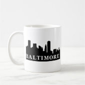 Baltimore-Skyline Kaffeetasse (Links)