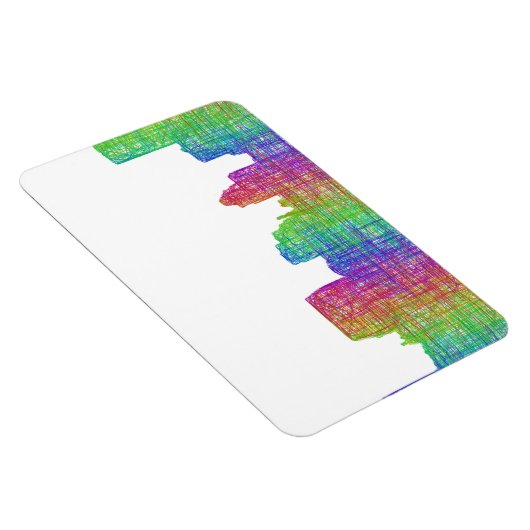 Baltimore Skyline Magnet (Rechte Seite)