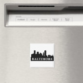Baltimore Skyline Magnet (In Situ (Geschirrspüler))