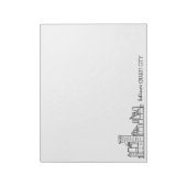 Baltimore Skyline Notizblock (Rotiert)