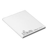 Baltimore Skyline Notizblock (angewinkelt)