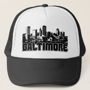 Baltimore-Skyline Truckerkappe