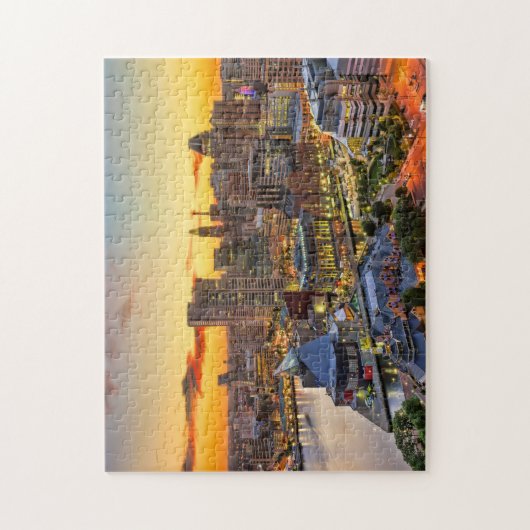 Baltimore Sunset Cityscape Jigsaw Puzzle (Vertikal)