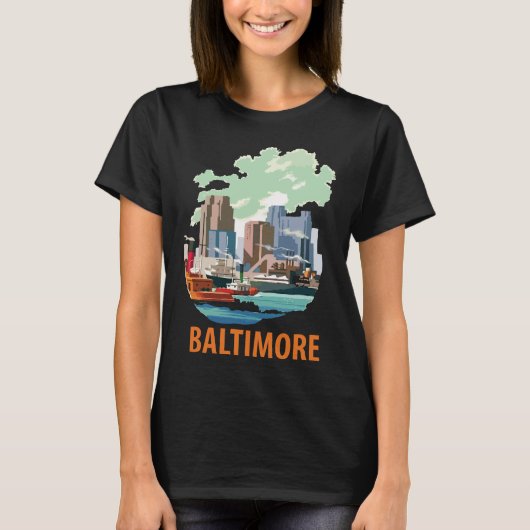 Baltimore T-Shirt (Vorderseite)