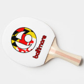 Baltimore Tischtennis Schläger (Seitenansicht)
