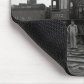 Baltimore u. Ohio (B&O) Eisenbahn-Motor 932 Mousepad (Ecke)