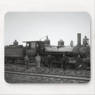 Baltimore u. Ohio (B&O) Eisenbahn-Motor 932 Mousepad