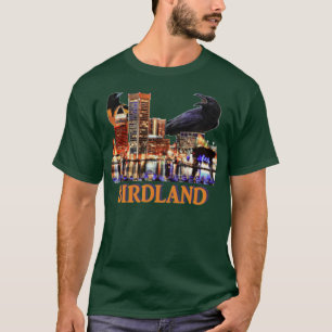 Baltimore und Baseball Hybrid Design T-Shirt