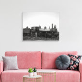 Baltimore und Ohio Railroad Motor # 932 Leinwanddruck (Insitu (Wohnzimmer))
