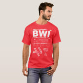 Baltimore/Washington Int'l Airport BWI T-Shirt (Vorne ganz)