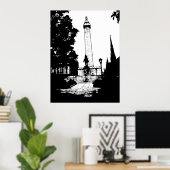 Baltimore Washington Monument Poster (Heimbüro)