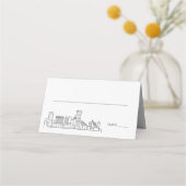 Baltimore Wedding | Place Table Name Cards Platzkarte (Vorderseite)