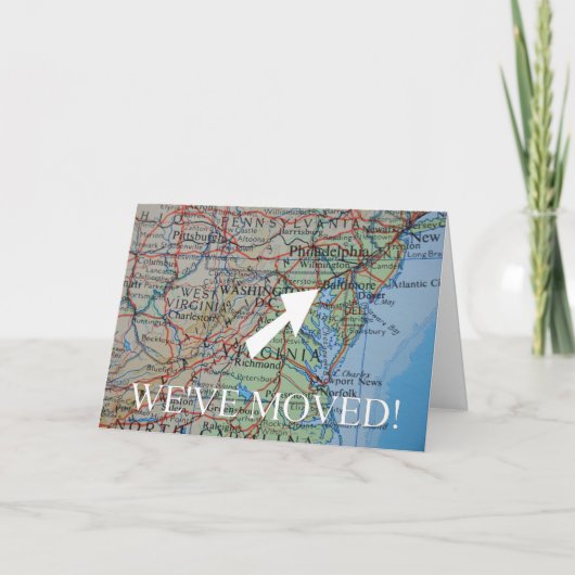 Baltimore Wir haben die Ankündigung der Adresse ve (Vorderseite)