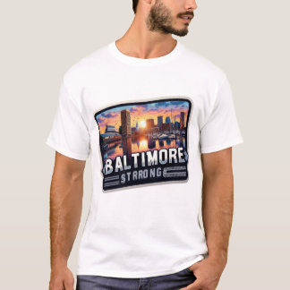 Baltimores Golden Hour: Unzerbrechlicher Geist T-Shirt
