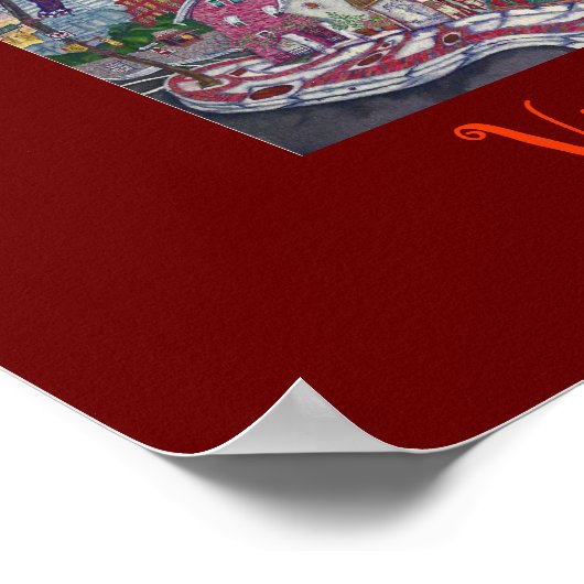 Baltimore's Little Italy Poster (Ecke)