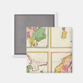 Baltische Staaten Magnet (Vorderseite/Rückseite)