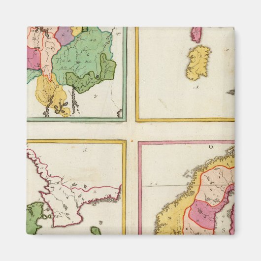 Baltische Staaten Magnet (Vorne)