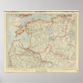 Baltische Staaten Poster (Vorne)