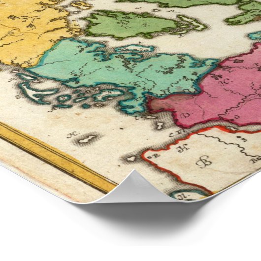 Baltische Staaten Poster (Ecke)