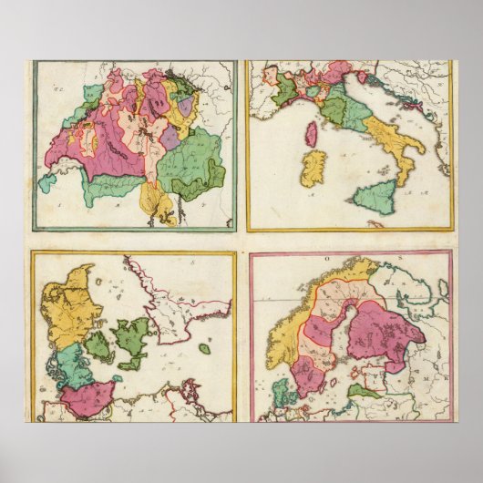 Baltische Staaten Poster (Vorne)