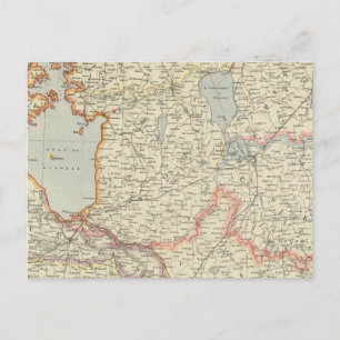 Baltische Staaten Postkarte