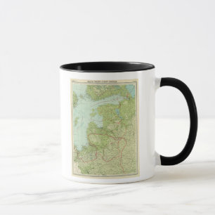 Baltische Staaten und Ostpreußen Tasse
