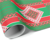 Baltischer Stern Geschenkpapier (Rolleneckpunkt)