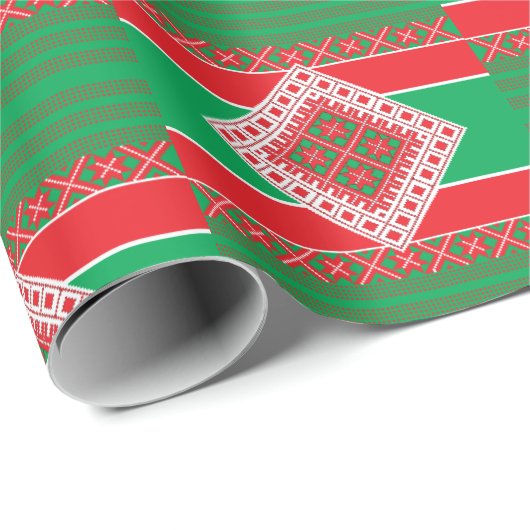 Baltischer Stern Geschenkpapier (Rolleneckpunkt)