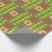 Baltisches Sonnemuster Geschenkpapier (Ecke)